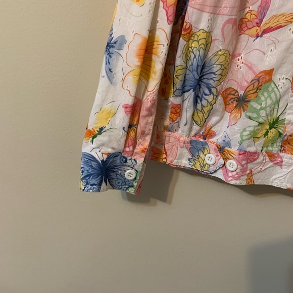 ALFRED DUNNER Jacket Button Up Front, 2 Side Pockets, Lightweight - Picture 14 of 15